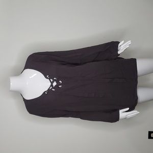 Torrid Gray Longsleeve Top Size 2X